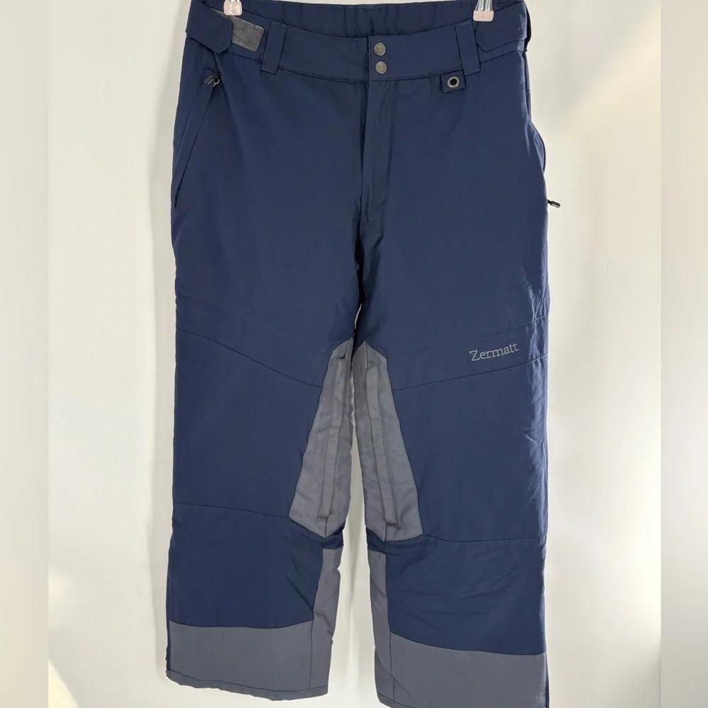 Men's Navy Blue Pants - Picture 3 of 8